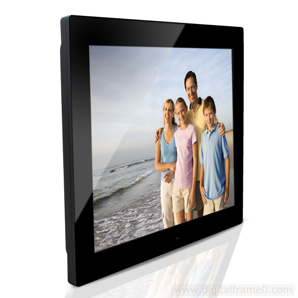 15 inch black slim digital frames